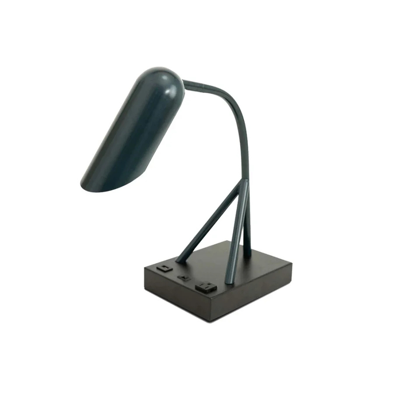 Lámpara de escritorio Motel 6 Gemini azul