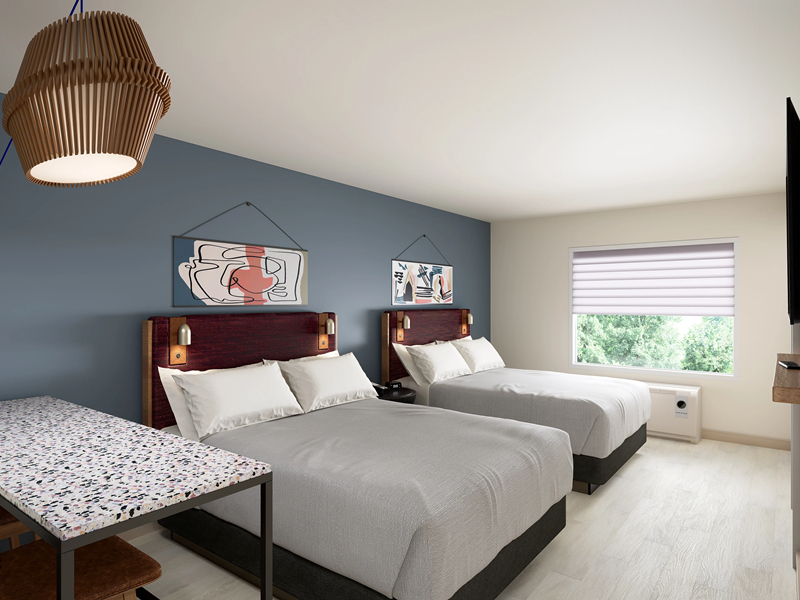Muebles de dormitorio de hotel Atwell Suites 5 estrellas moderno