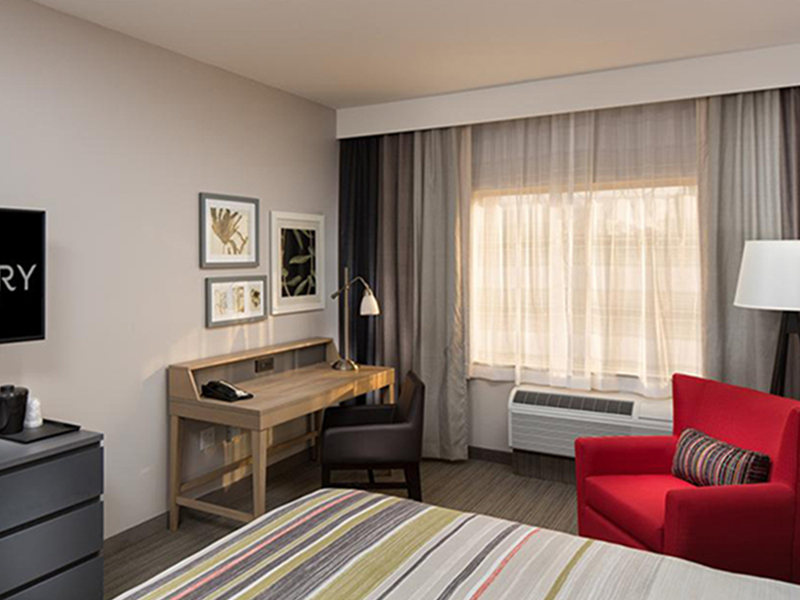 Country Inn u0026amp; Suites Muebles de dormitorio de hotel populares compactos