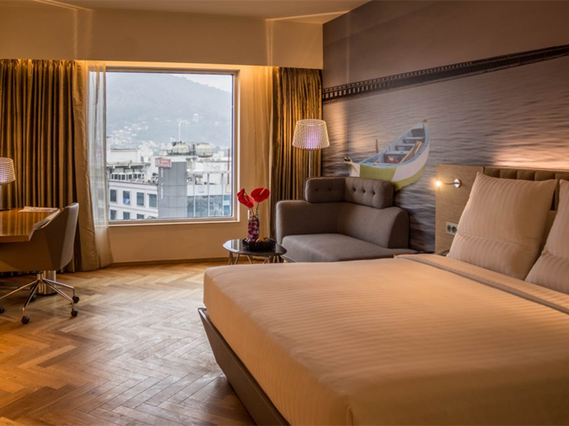 Muebles populares del dormitorio del hotel del estilo moderno de los hoteles de Novotel