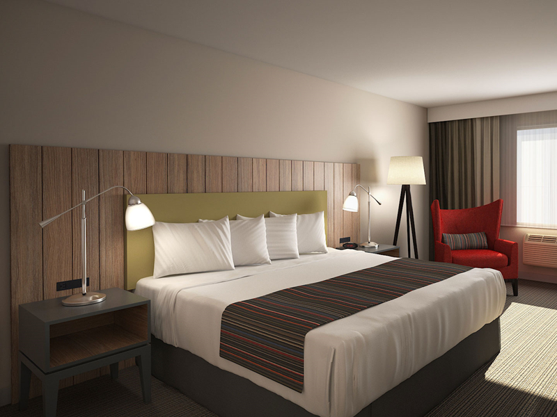 Country Inn u0026amp; Suites Muebles de dormitorio de hotel de madera personalizados