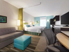 Hilton Home2 Suites, muebles de hotel tamaño king