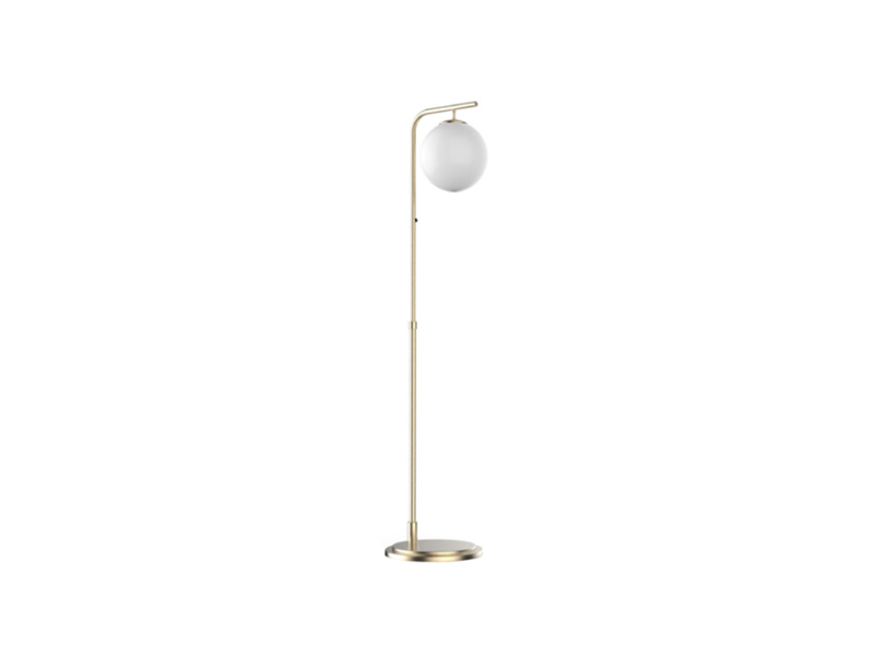 Lámpara de pie blanca con diseño Revive Scheme de Hilton Garden Inn